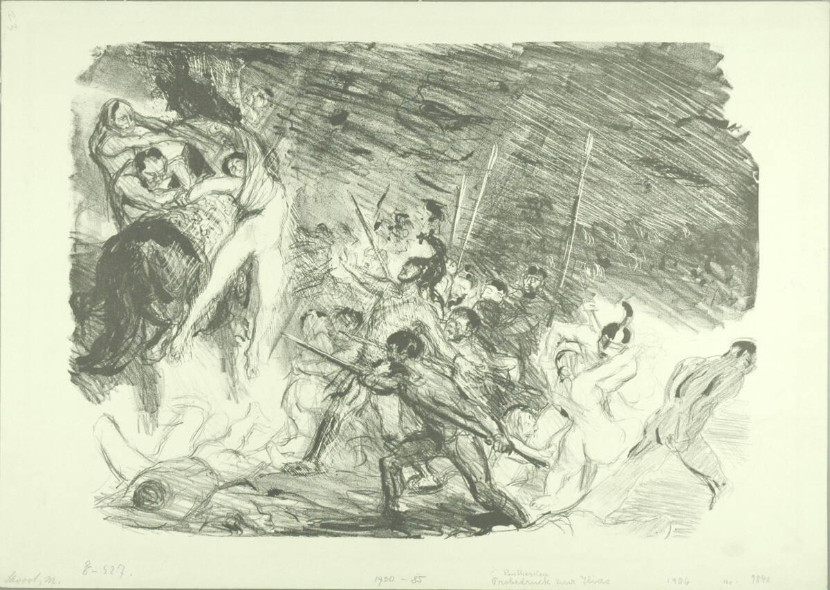 Max Slevogt, Penthesilea, Inv. Nr.: DG1920/85