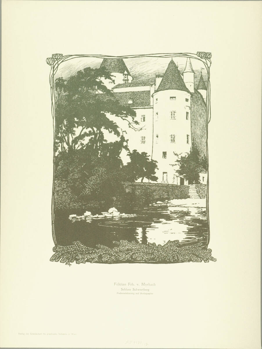 Wiener Künstlerlithographien; Schloss Schwertberg, Wien GesellschaftfürgraphischeIndustrie