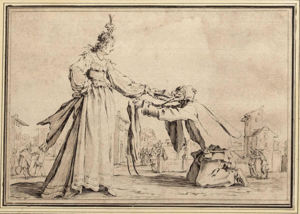 Anonym, Signora Lucia und Trastullo, Inv. Nr.: 11232