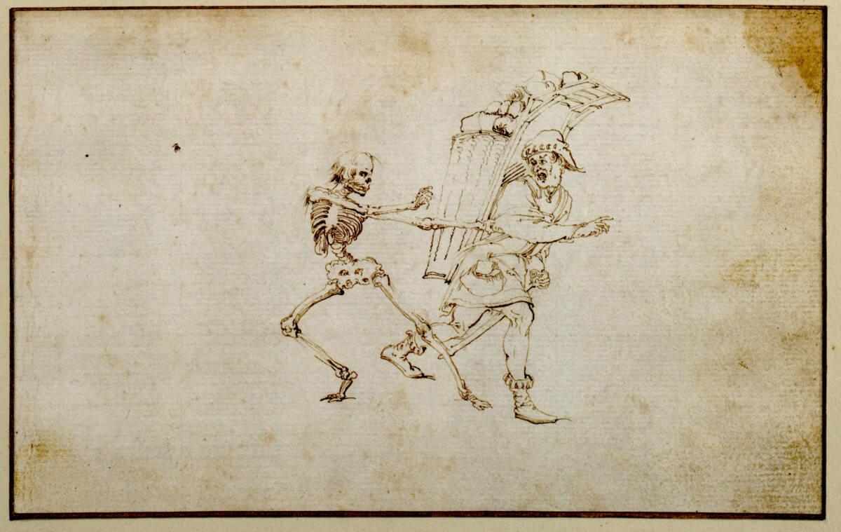 Stefano della Bella, Der Tod und der Krämer, Inv. Nr.: 11246