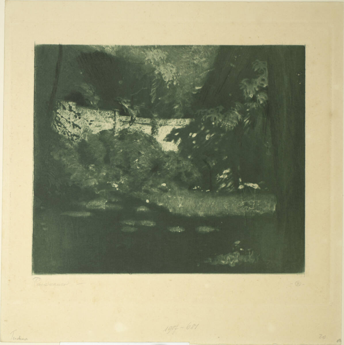 Parkmauer, Richard Teschner