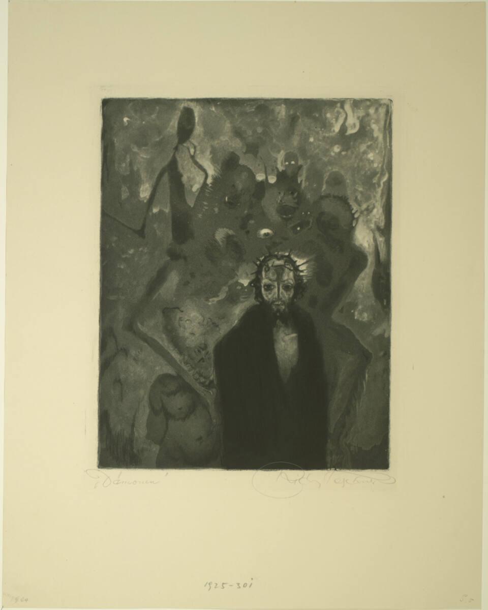 Richard Teschner, Dämonen, Inv. Nr.: DG1925/301