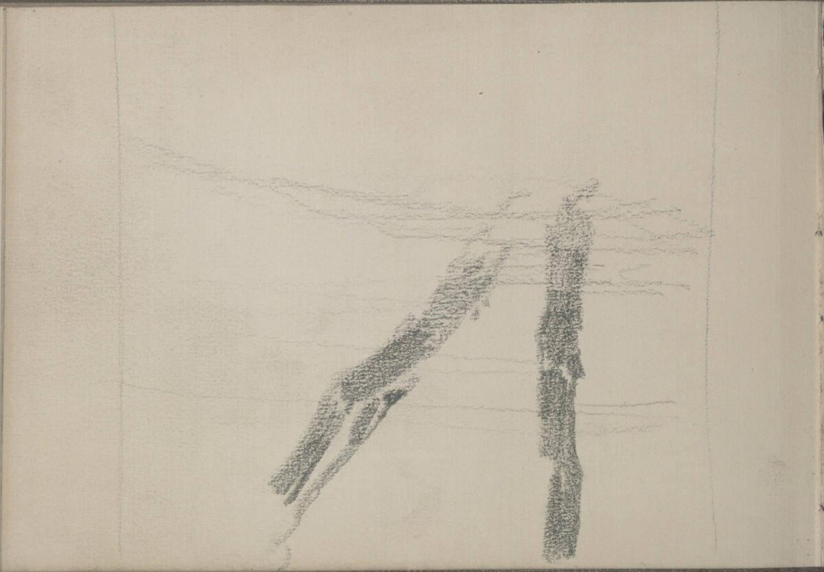 Ludwig Rösch, Baumstudie, Inv. Nr.: 43457/35v