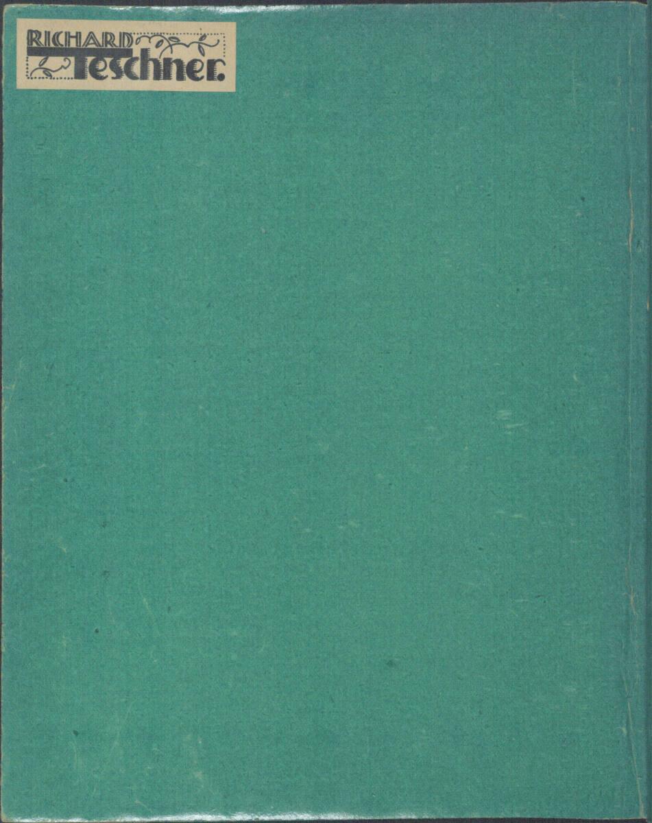 Richard Teschner, Exlibris Richard Teschner, Inv. Nr.: 30798/Deckelinnenseite vorne