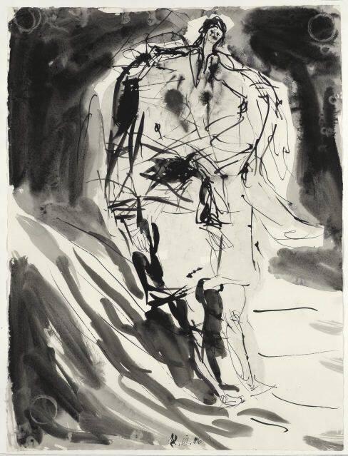 Georg Baselitz, Ohne Titel - 12. März 2006, Inv. Nr.: DL263