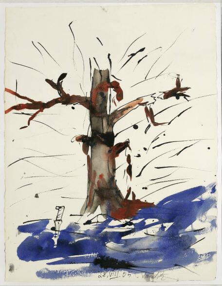 Georg Baselitz, Ohne Titel - 28. August 2005, Inv. Nr.: DL274