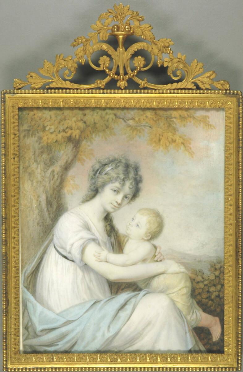 Josef Grassi, Mutter und Kind, unter einem Baum, Inv. Nr.: 30546