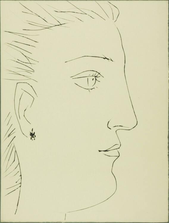 Pablo Picasso, Six contes fantasques; La Naissance d'une Princesse, Inv. Nr.: DG2005/10925/2