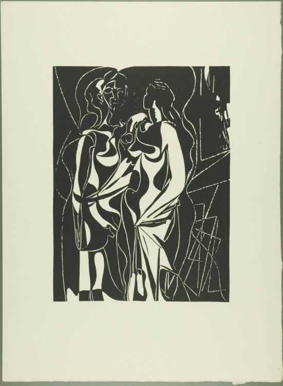Pablo Picasso, Hélène chez Archimède; Titelblatt, Inv. Nr.: DG2005/10926/1