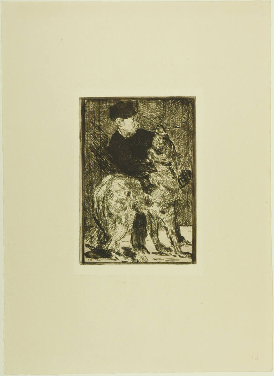 Trente Eaux - fortes originales; L'enfant au chien, Paris A.Strölin, 1905