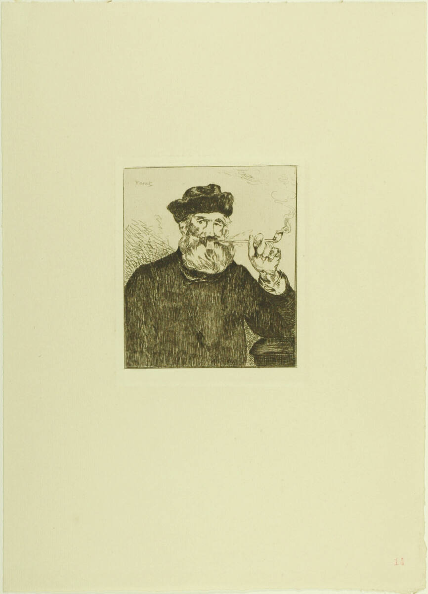 Trente Eaux - fortes originales; Le fumeur, Paris A.Strölin, 1863–1905