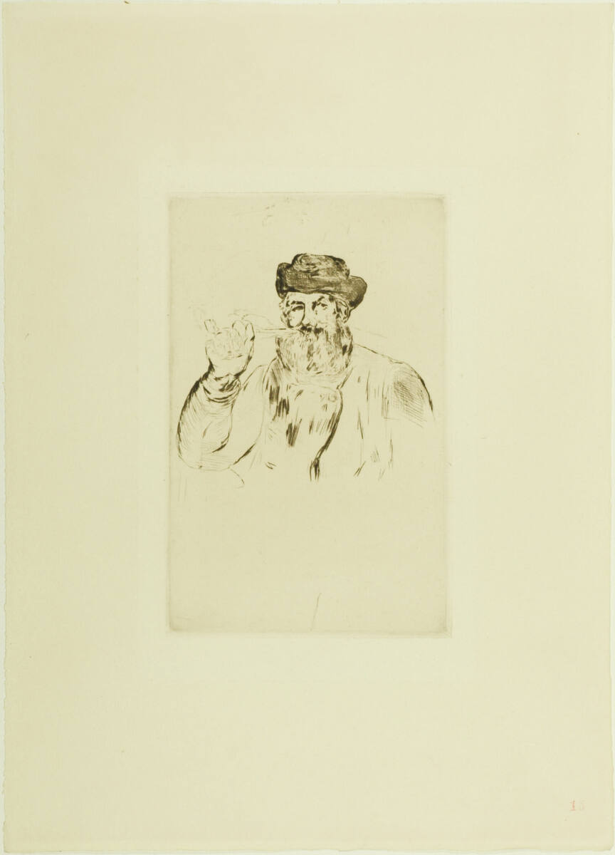 Trente Eaux - fortes originales; Le fumeur (en esquisse), Paris A.Strölin, 1863–1905