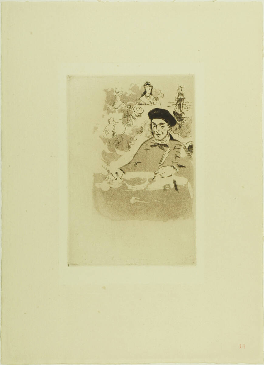 Trente Eaux - fortes originales; Le rêve du marin, Paris A.Strölin, 1905