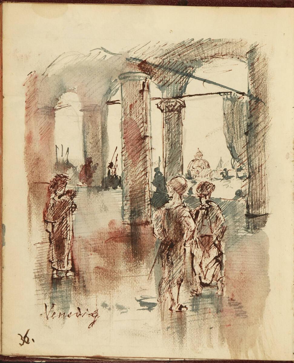 Oskar Laske, "Venedig.", Inv. Nr.: 35007/13/36