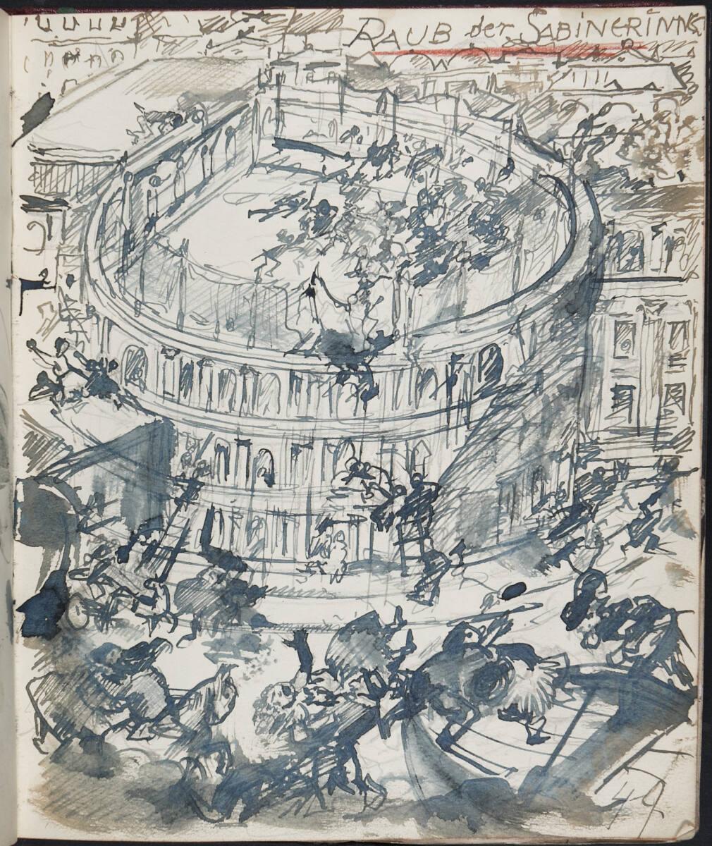 Oskar Laske, "RAUB DER SABINERINNEN", Inv. Nr.: 35007/13/49