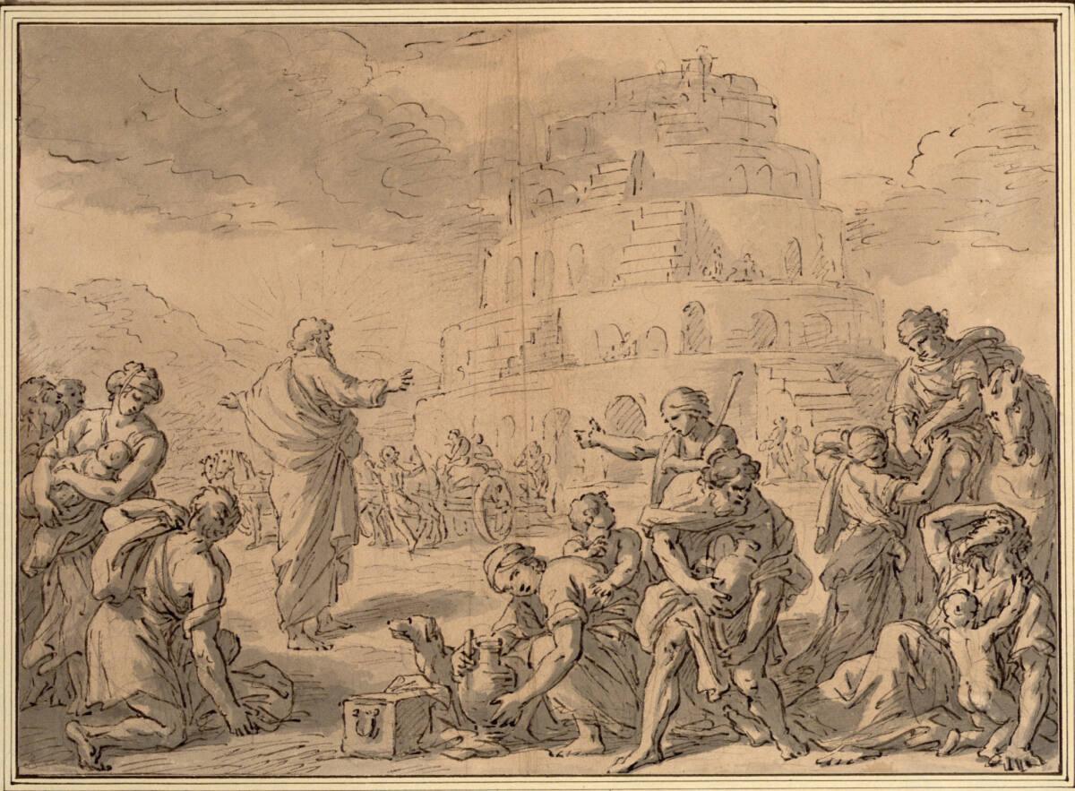 Die babylonische Sprachverwirrung, Inv. Nr.: 11342