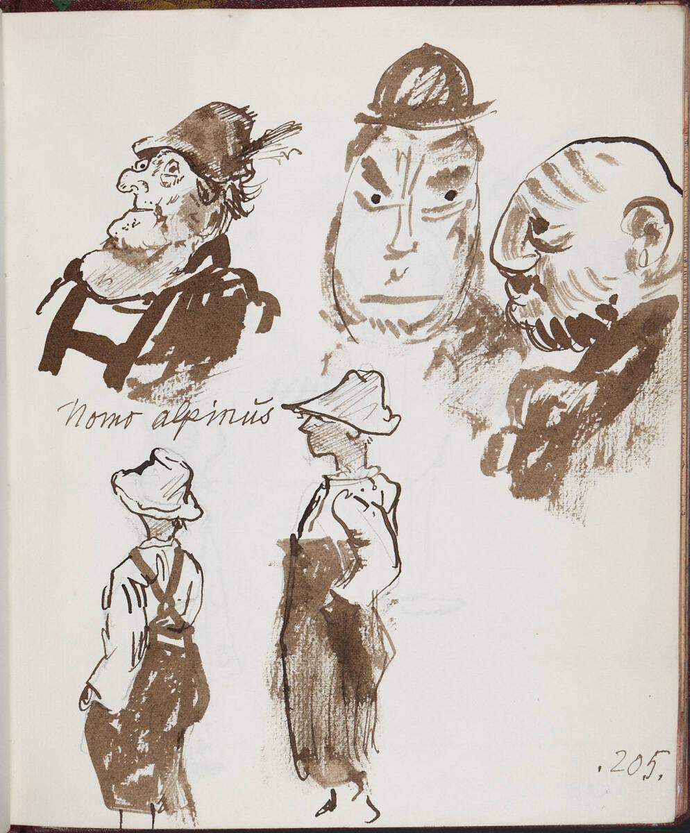 Oskar Laske, Charakterköpfe und Figuren, Inv. Nr.: 35007/13/205