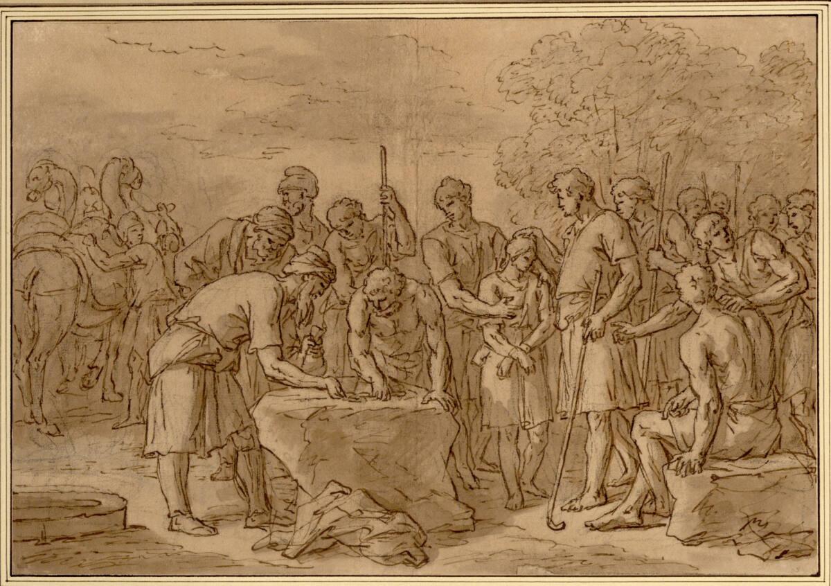 Josef wird von seinen Brüdern verkauft, Inv. Nr.: 11358
