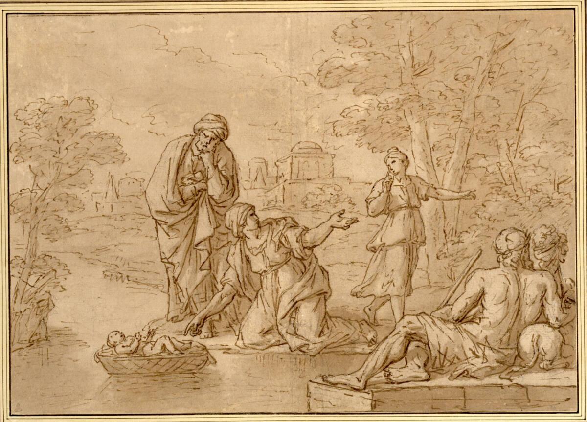 Die Auffindung Moses, Inv. Nr.: 11367