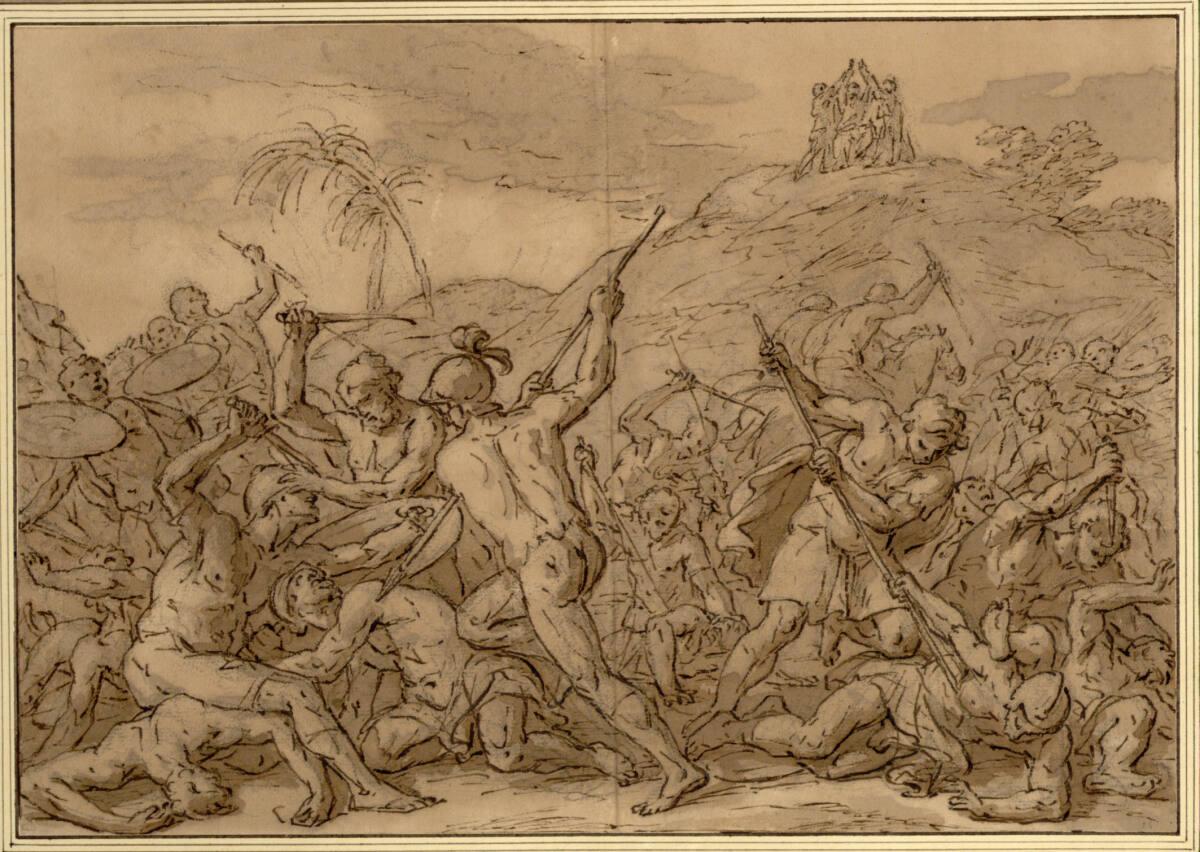 Die Amalekiterschlacht, Inv. Nr.: 11375
