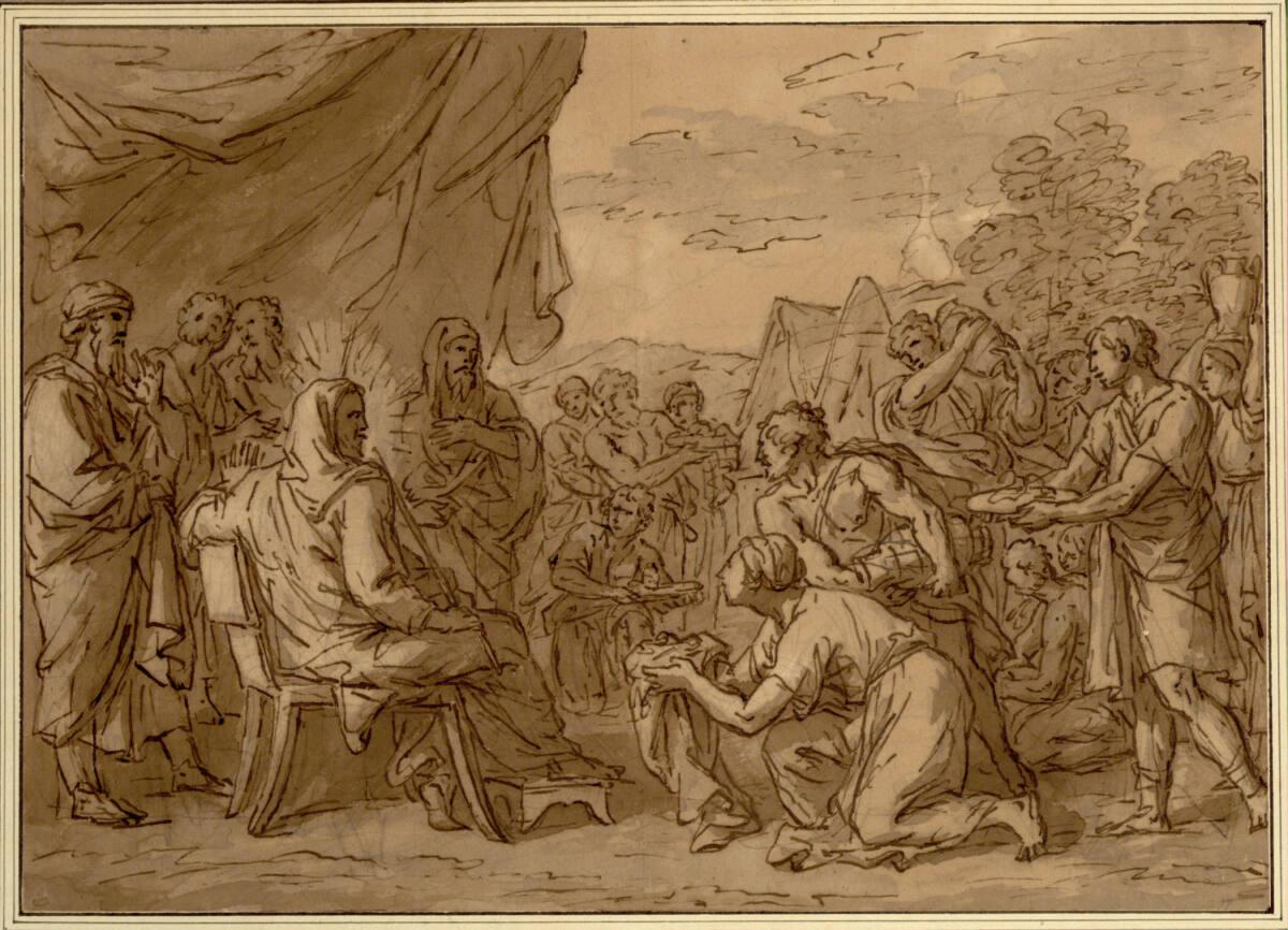 Die Spenden für das Heiligtum, Inv. Nr.: 11379