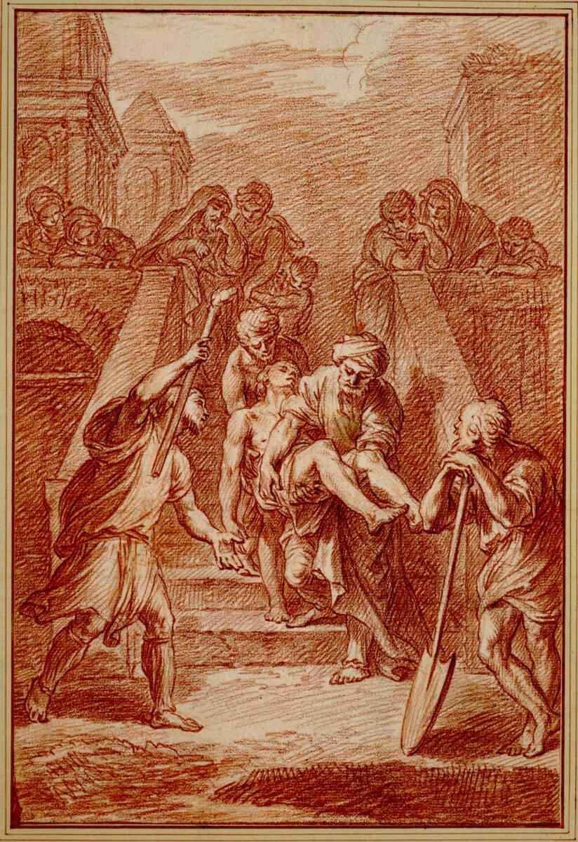 Tobias begräbt einen Israeliten, Inv. Nr.: 11394