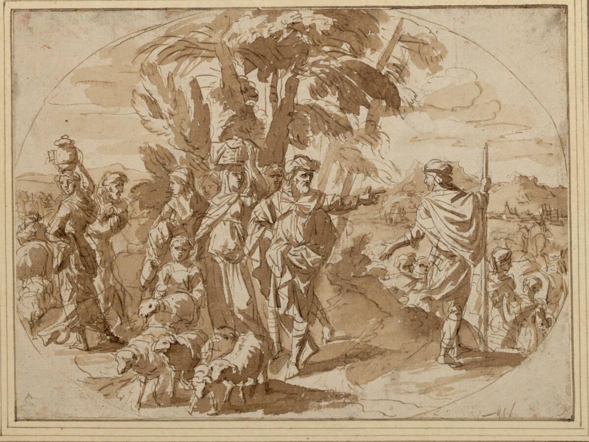 Jakobs Trennung von Laban, Inv. Nr.: 11412