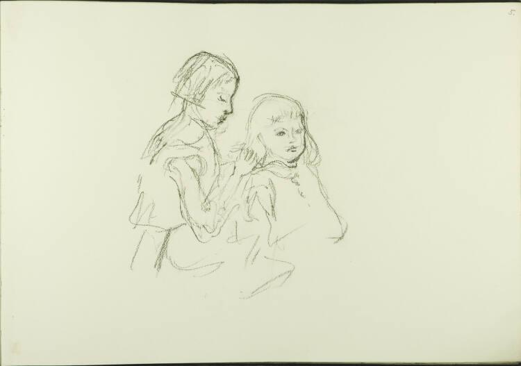 Herbert Boeckl, Zwei Mädchen, Inv. Nr.: 28033/5