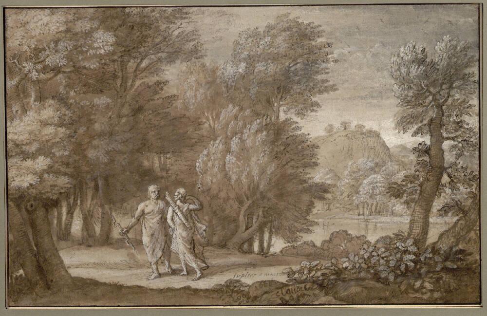 Claude Gellée gen. Claude Lorrain, Waldlandschaft mit Jupiter und Callisto, Inv. Nr.: 11504