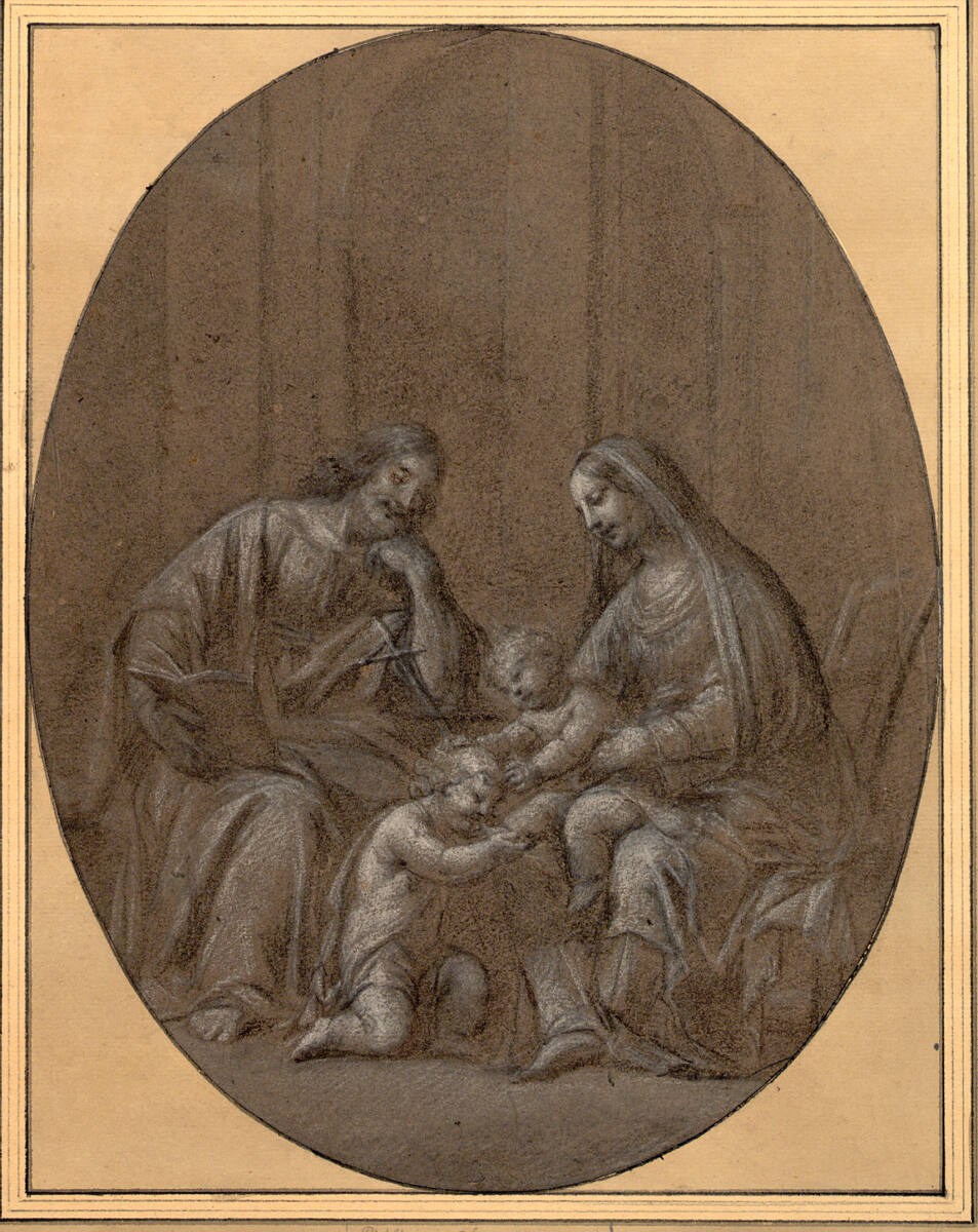 Die heilige Familie mit dem Johannesknaben, Frankreich