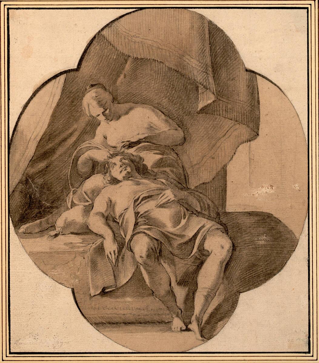 Laurent de La Hyre, Samson und Delila, Inv. Nr.: 11555