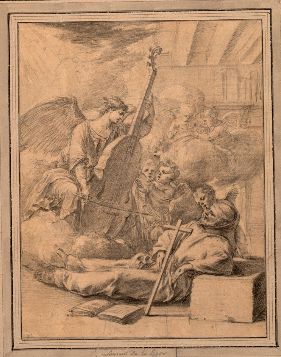 Die Verzückung des heiligen Franziskus, Laurent de La Hyre, 1638–1639