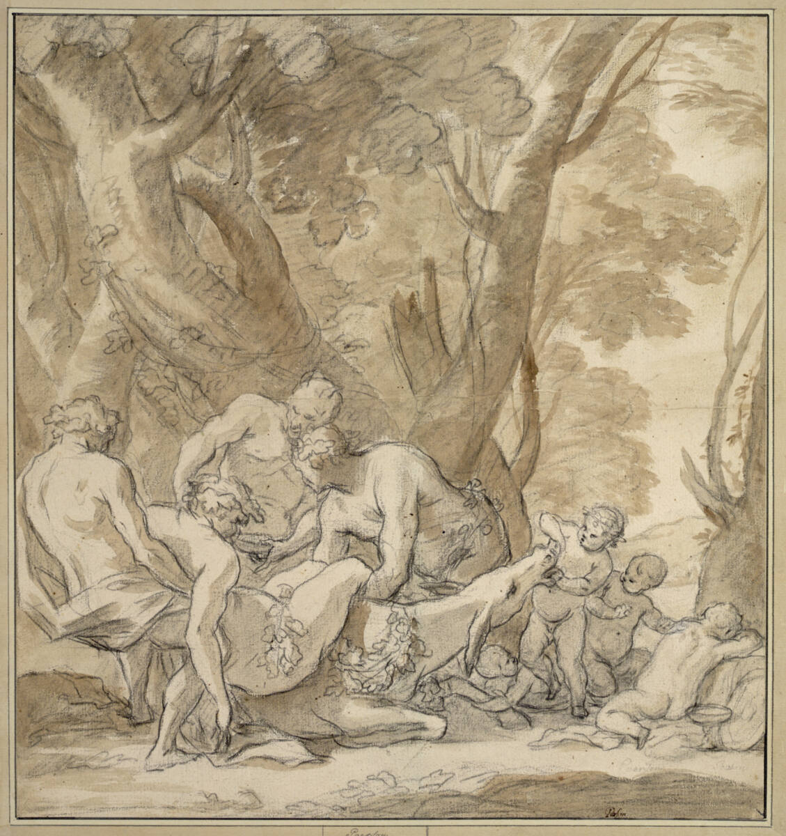 Bacchanal, Charles Poërson