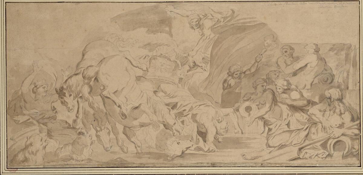 Anonym, Der Sturz des Phaeton, Inv. Nr.: 11637