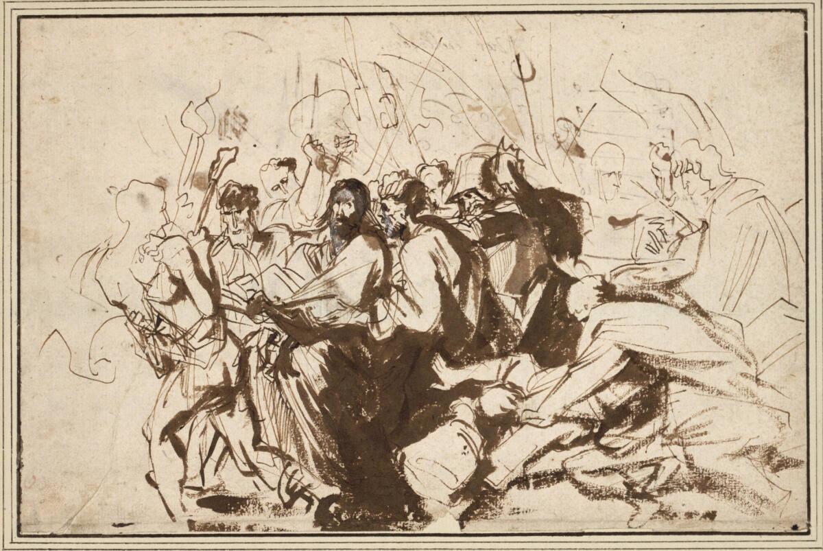 Anthonis van Dyck, Die Gefangennahme Christi, Inv. Nr.: 11644