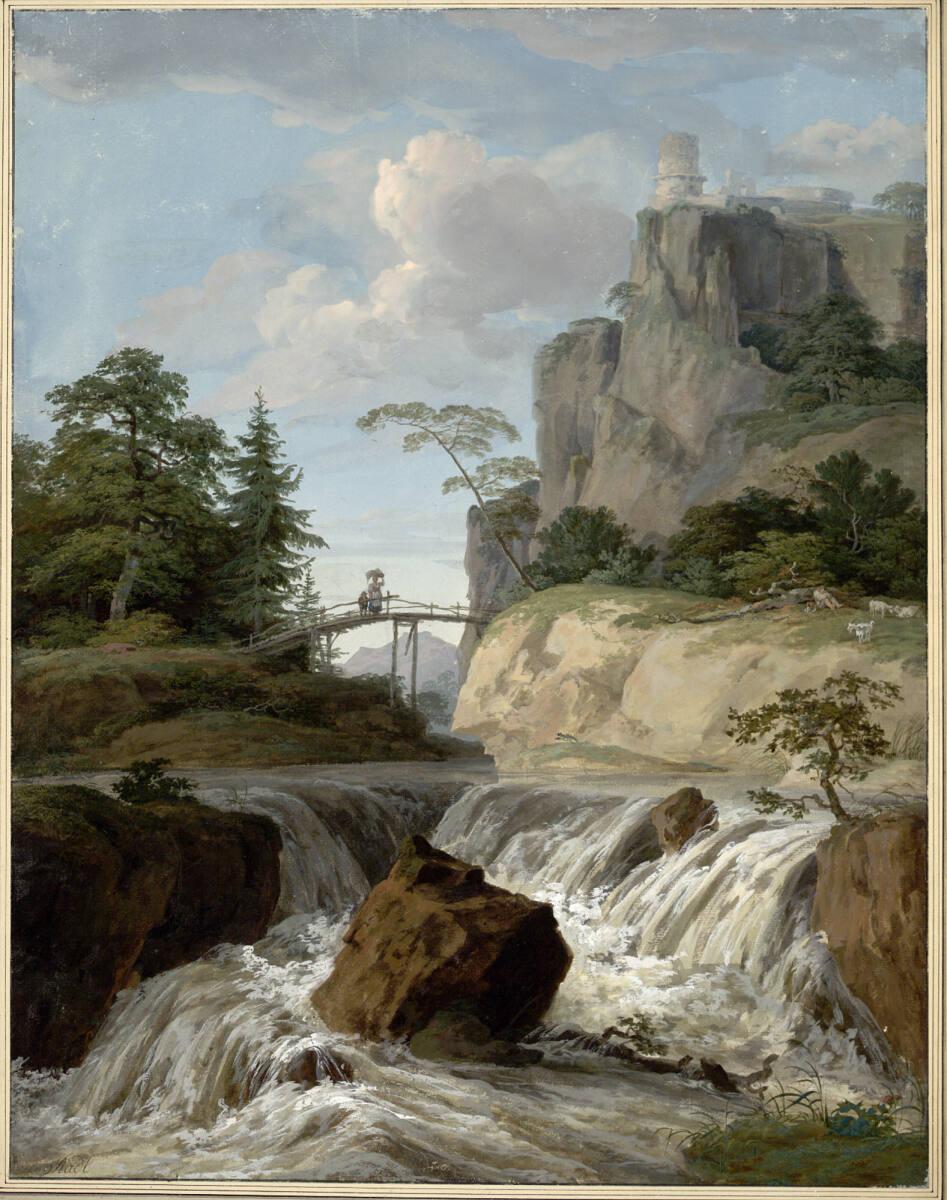 Anton Radl, Wasserfall, Inv. Nr.: 14859