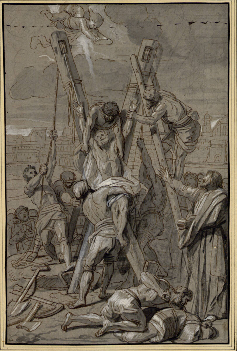 Martyrium des heiligen Andreas, Charles Le Brun