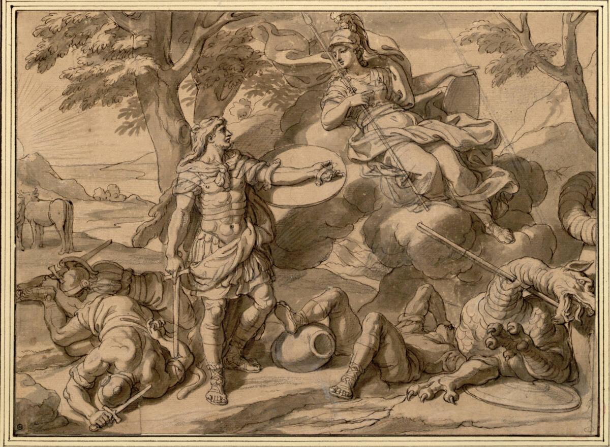 Kadmus besiegt den Drachen, Inv. Nr.: 11679