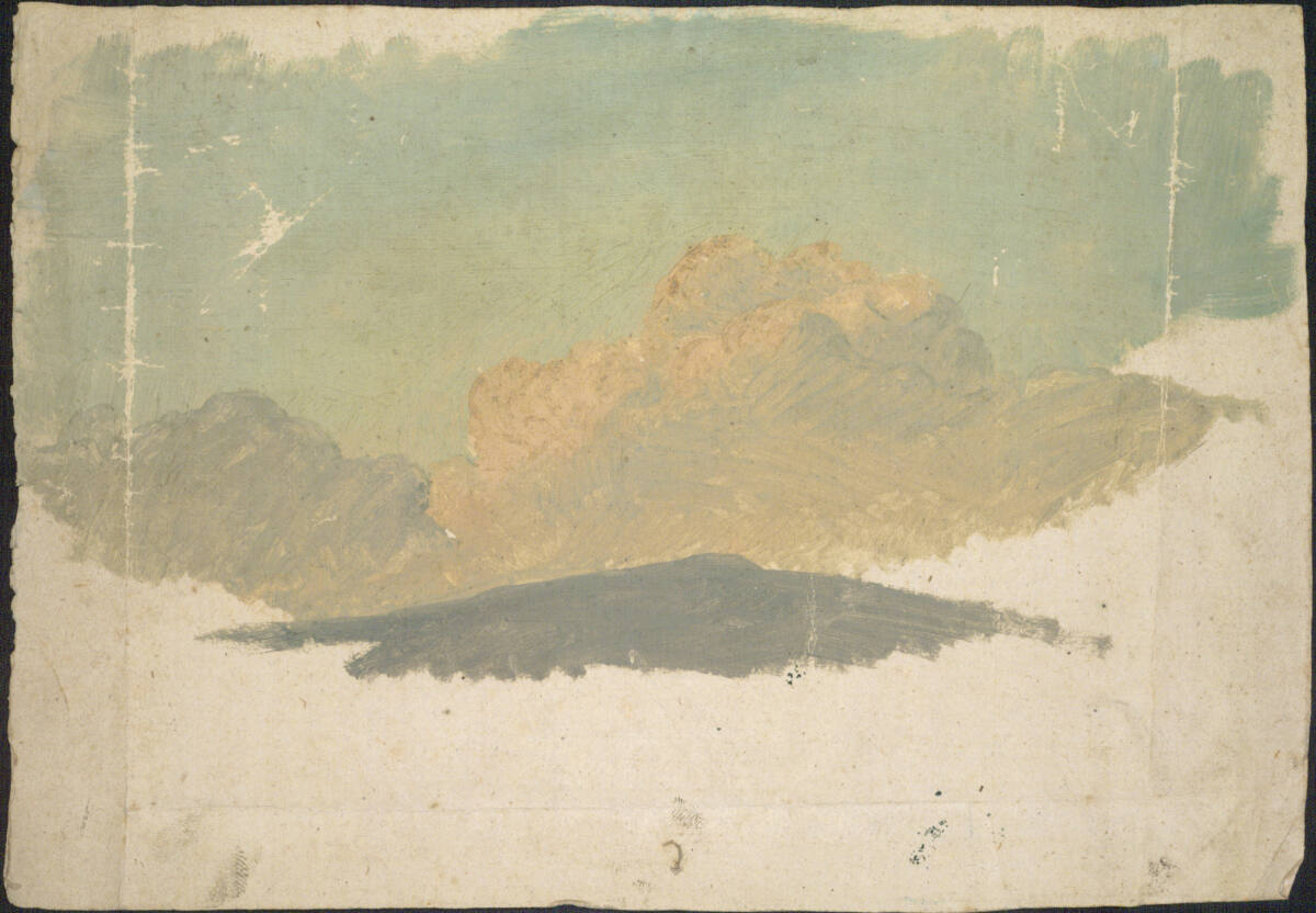 Wolkenstudie, Friedrich Gauermann