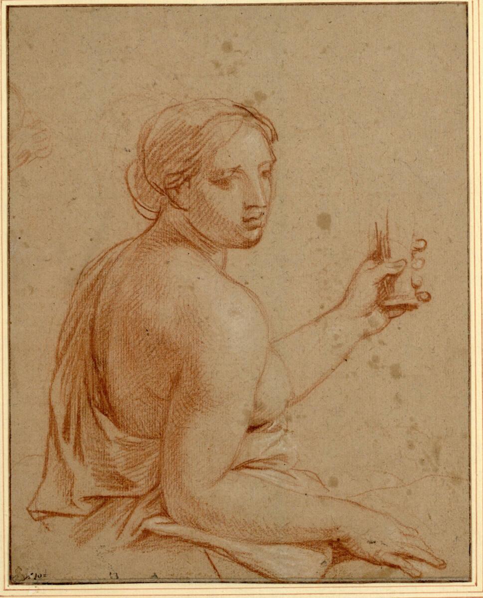 Charles Le Brun, Figurenstudie, Inv. Nr.: 11692