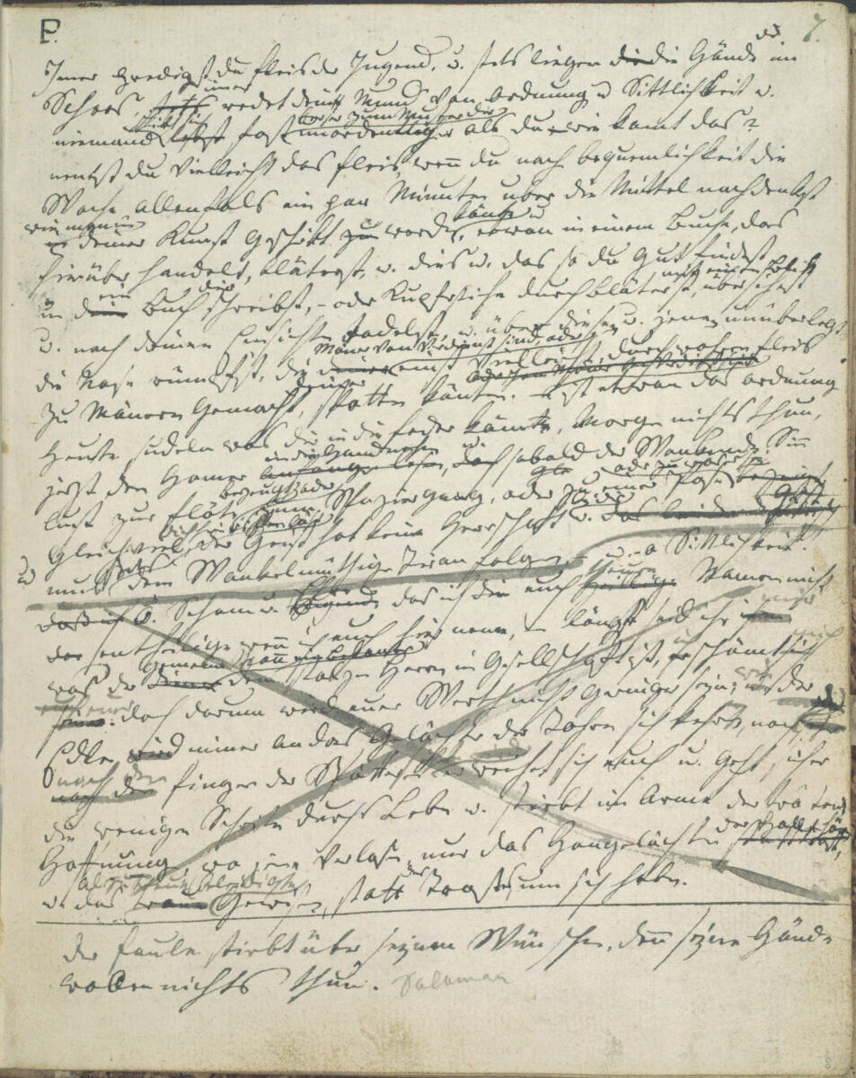 Eintrag, Jakob Gauermann, 1798