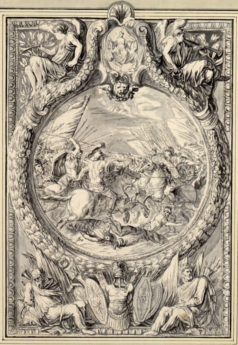 Jean Le Pautre, Reiterschlacht, Inv. Nr.: 11696
