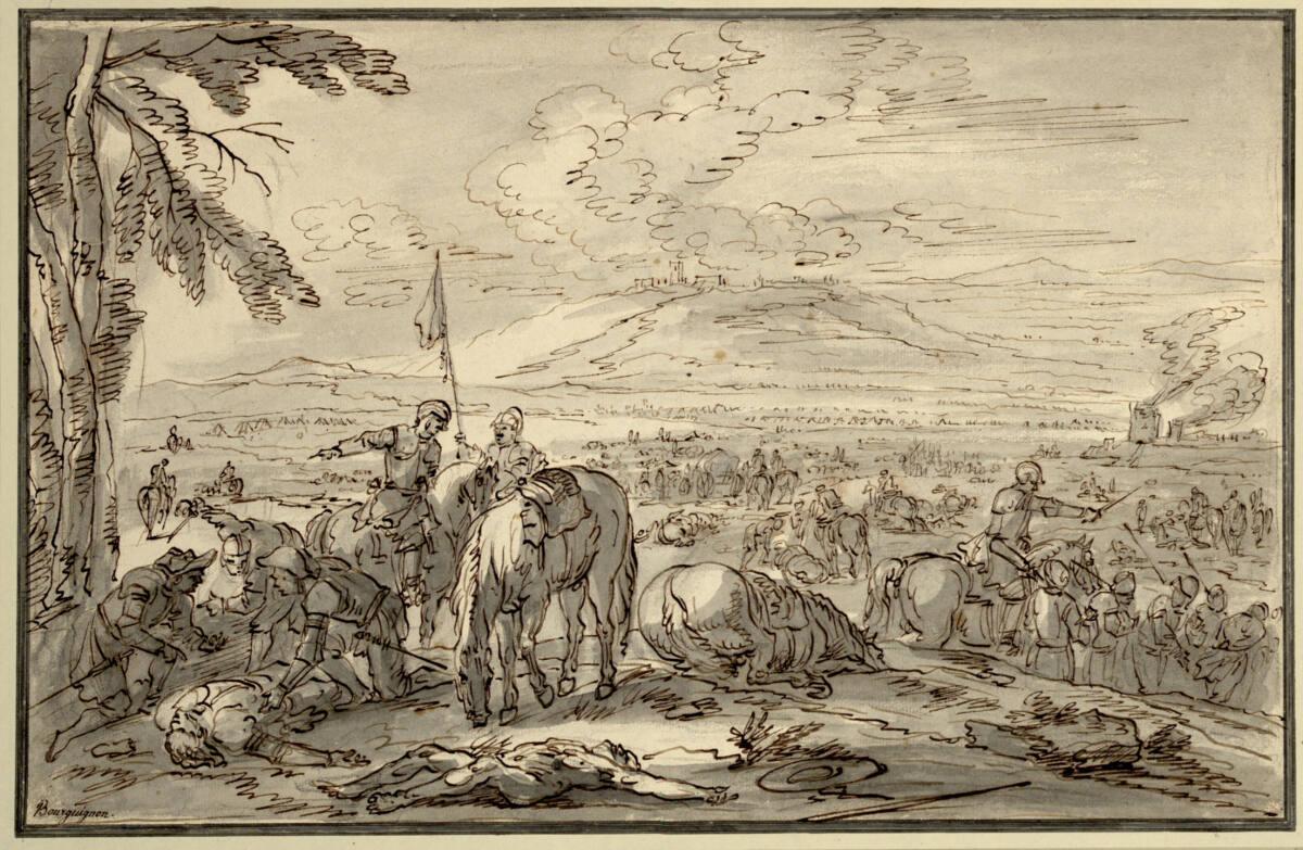 Charles Parrocel?, Nach der Schlacht, Inv. Nr.: 11729