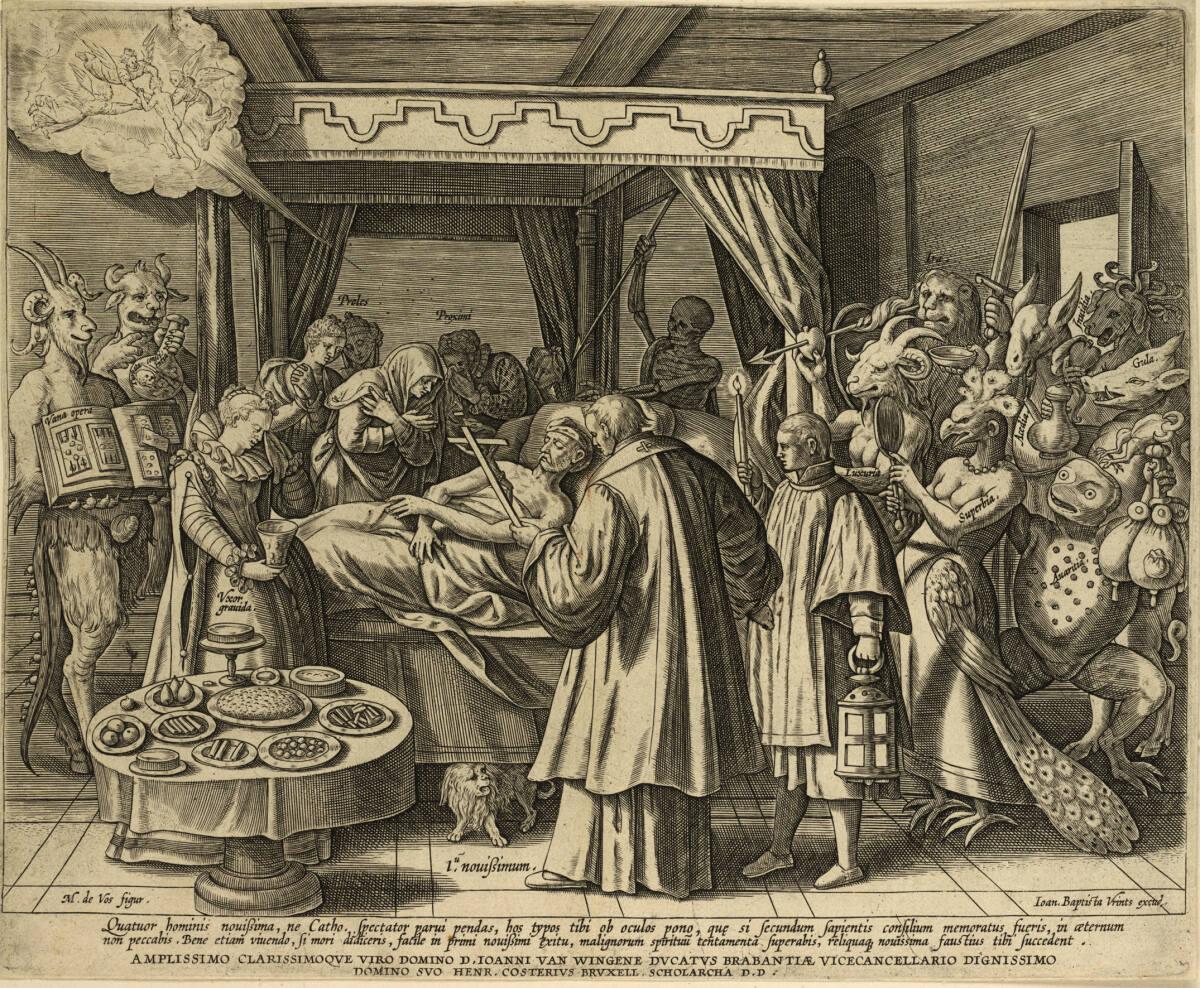 Marten de Vos, Der Tod (Die vier letzten Dinge), Inv. Nr.: DG86213