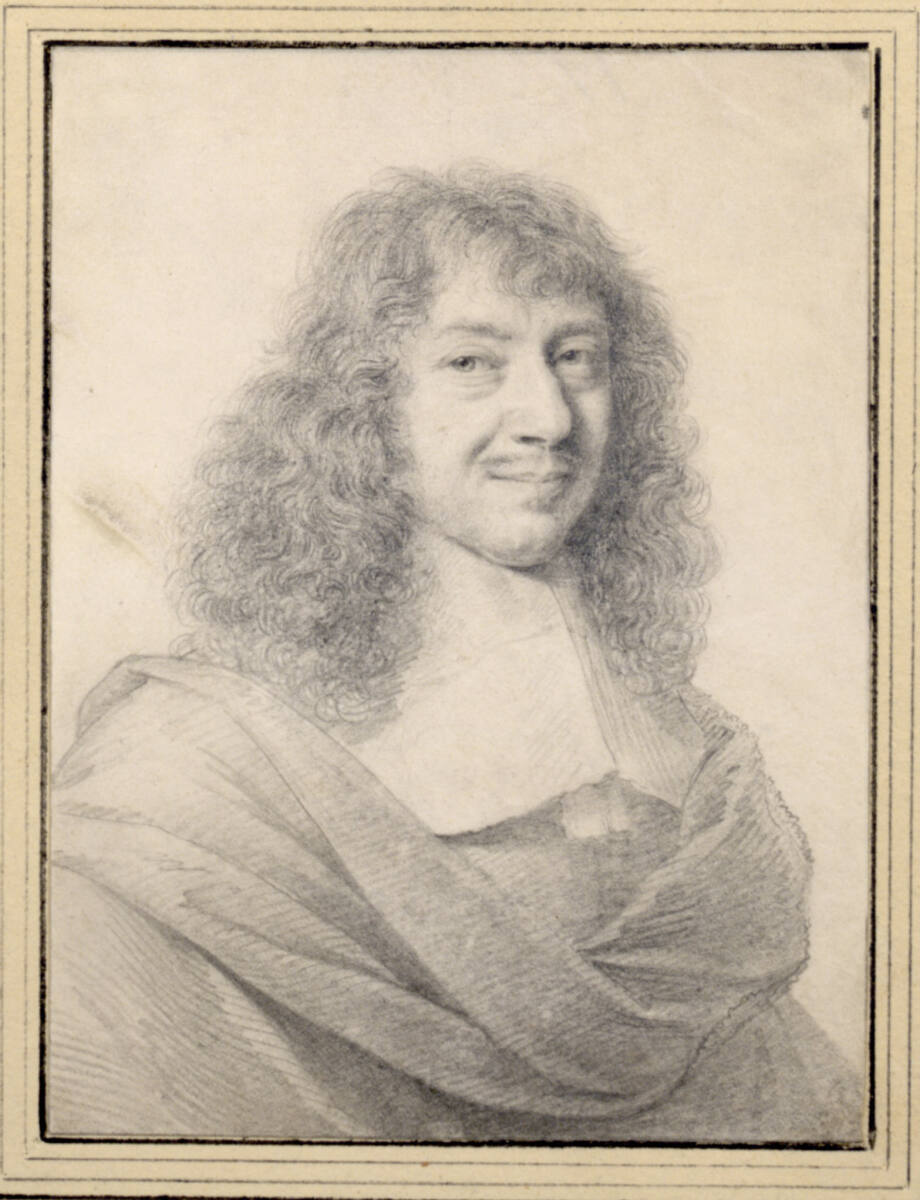 Porträt eines Gelehrten (Martin Cureau de La Chambre?), Robert Nanteuil