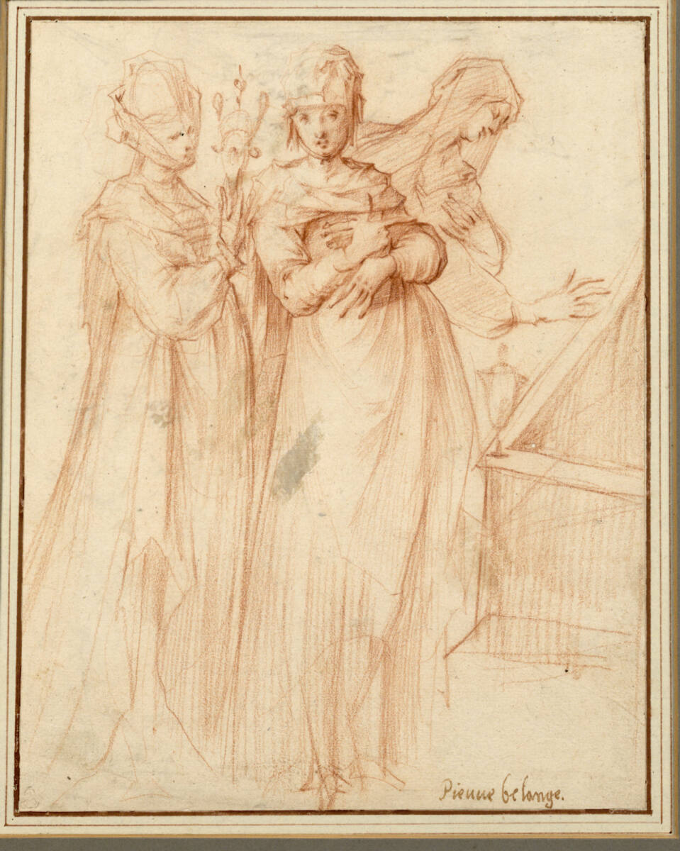 Die drei Marien am Grabe Christi, Jacques Bellange