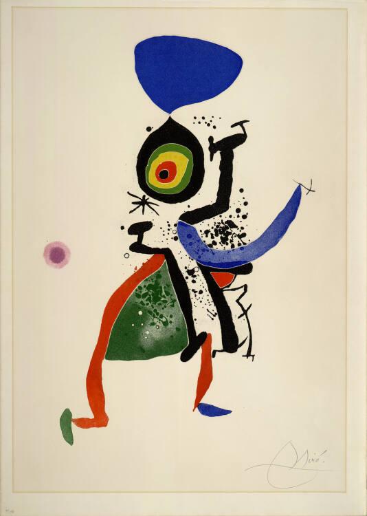 Joan Miró, Ohne Titel, Inv. Nr.: DG2006/334