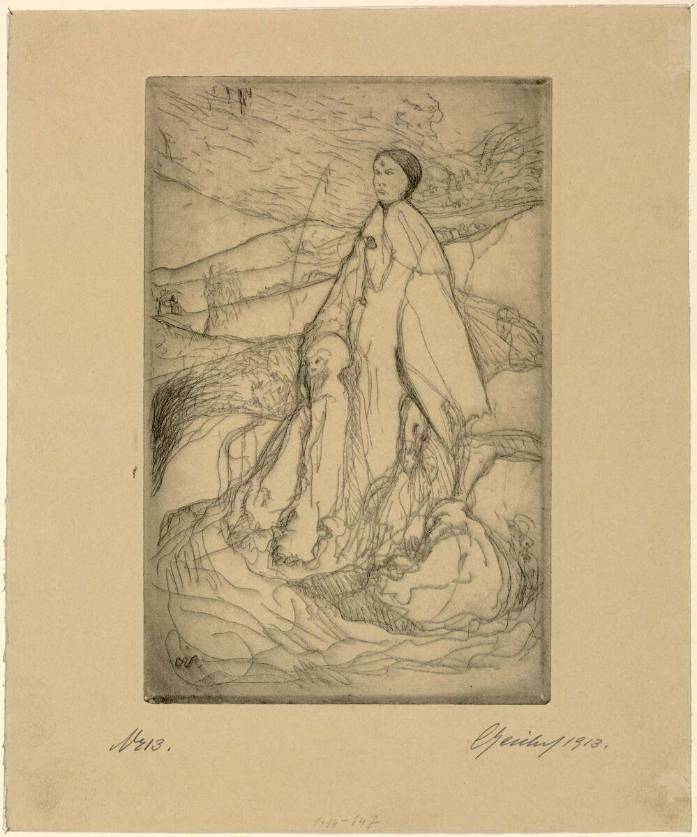 Aus Tibet III. Chinesische Nonne (op. 14), Carl Anton Reichel, 1913