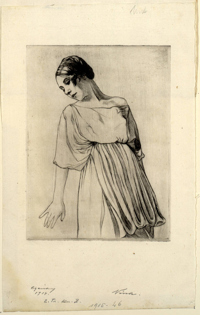 Nina Iwanowna Belischewa (op. 89), Carl Anton Reichel, 1914