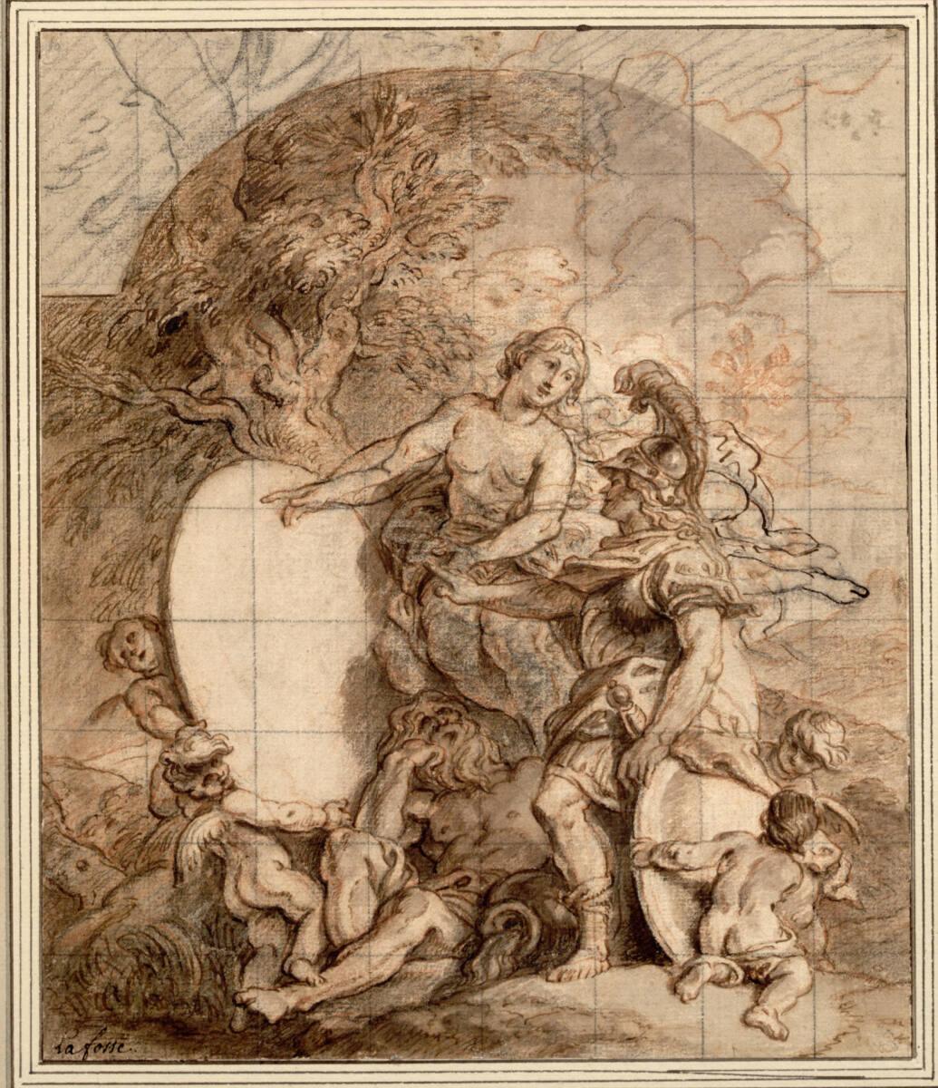 Charles de Lafosse, Allegorie mit Mars und Venus, Inv. Nr.: 11774